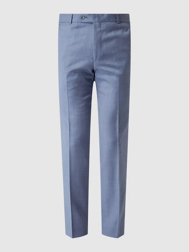 Neu ? Wilvorst Anzughose Aus Wolle - Bleu ? – Bild 2