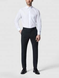 Billig ? Hiltl Anzug-Hose Aus Reiner Schurwolle - Anthrazit ✔️