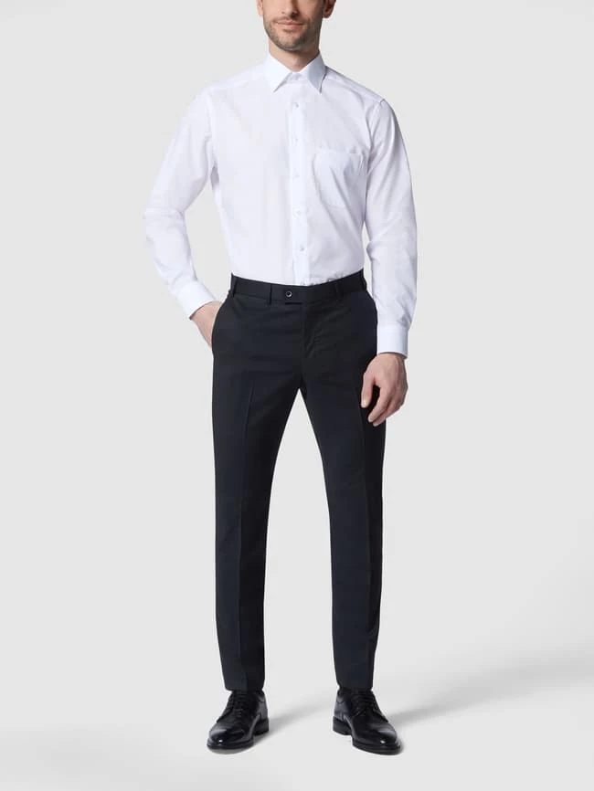 Billig ? Hiltl Anzug-Hose Aus Reiner Schurwolle - Anthrazit ✔️