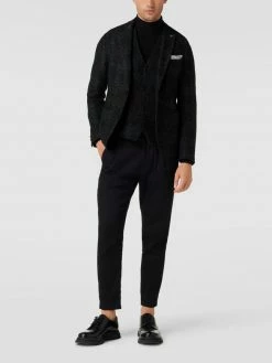 Am billigsten ? CG - Club Of Gents Weste Mit Label-Detail Modell 'Mosley' - Marineblau ?