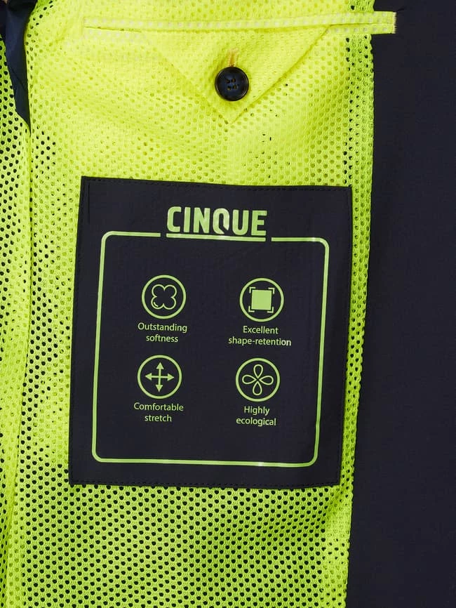 Brandneu ? Cinque 2-Knopf-Sakko Mit Fallendem Revers Modell 'Cidatini' - Blau ? – Bild 6