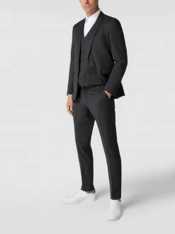 Bestes Angebot ? Matinique Anzughose Mit Stretch-Anteil Modell 'Las' - Anthrazit ?