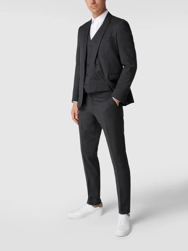 Bestes Angebot ? Matinique Anzughose Mit Stretch-Anteil Modell 'Las' - Anthrazit ?