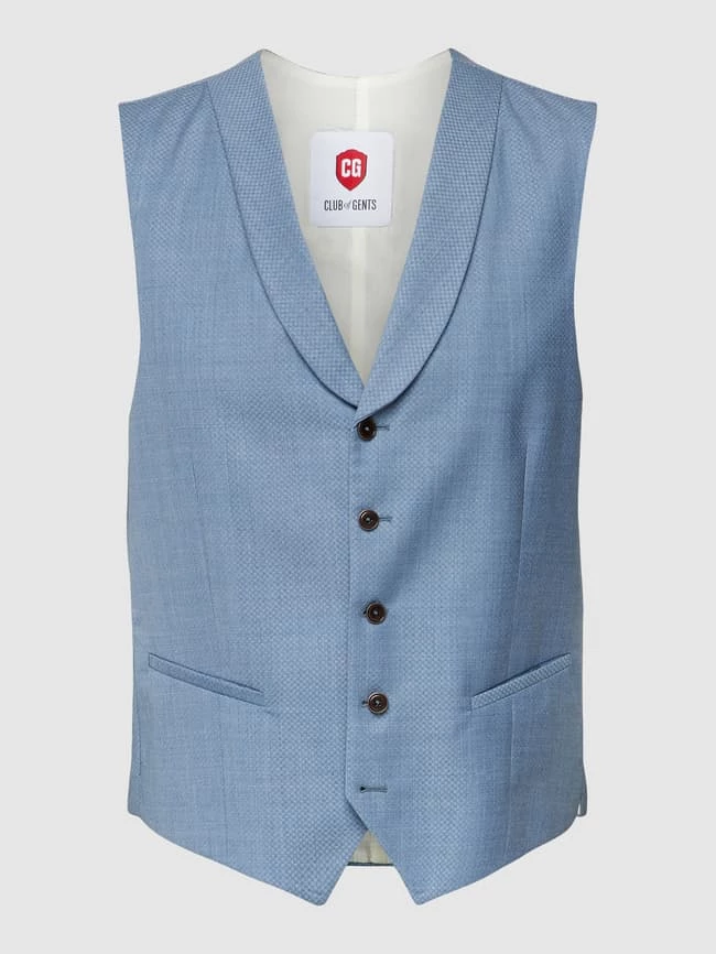 Top 10 ⭐ CG - Club Of Gents Weste Aus Reiner Schurwolle - YOUR OWN PARTY By CG – CLUB Of GENTS - Hellblau ?