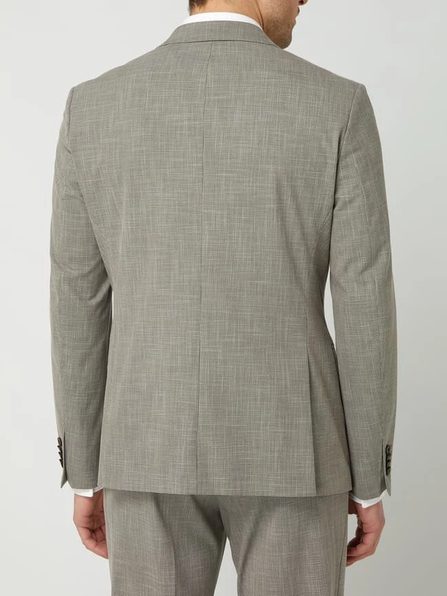 Coupon ? MCNEAL Slim Fit 2-Knopf-Sakko Mit Stretch-Anteil - Beige ⭐ – Bild 5