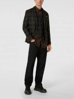 Angebote ? CG - Club Of Gents Weste Mit Label-Detail Modell 'Mosley' - Dunkelbraun ✔️