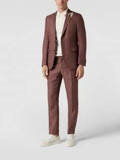 Besorgen ? CG - Club Of Gents Bundfaltenhose Im Regular Fit - Rot ❤️