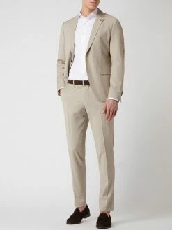 Brandneu ? Cinque Regular Fit Anzughose Mit Schurwoll-Anteil Modell 'Cimonopoli' - Sand ?