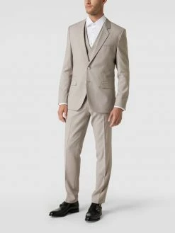 Blitzangebot ⌛ HUGO Extra Slim Fit Anzug Mit Strukturmuster Modell 'Arti / Hesten' - Beige ❤️