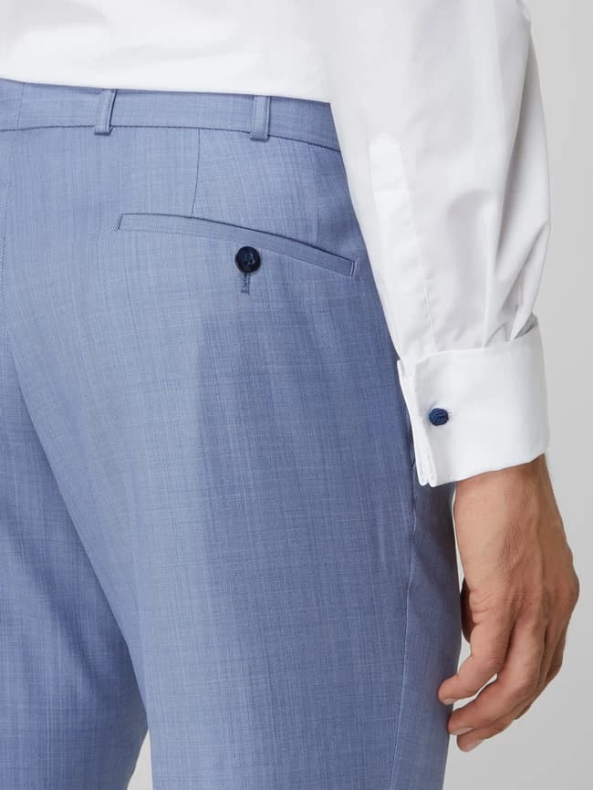 Neu ? Wilvorst Anzughose Aus Wolle - Bleu ? – Bild 3